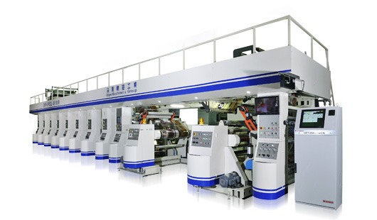 8 Color Rotogravure Printing Machine