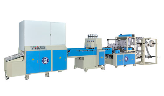 Automatic Servo 8 lines T-Shirt Bag Making Machine