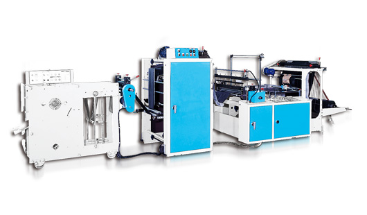 Automatic Servo C-Folding Perforating and Winding Bag Making Machine (without core)