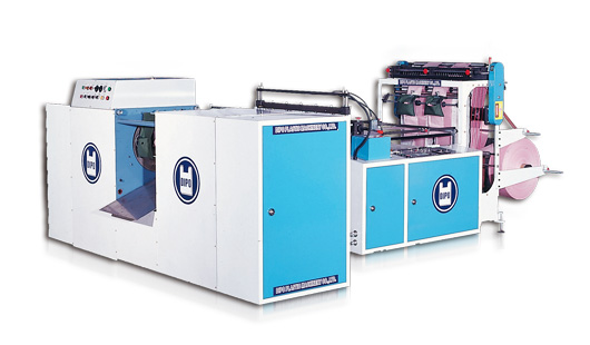 Automatic Servo Perforating and Winding Bag Making Machine (Without Core)