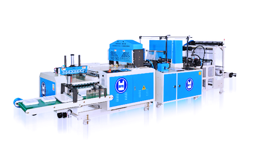 Fold Garbage Bag Making Machine in Flat Bag Style
