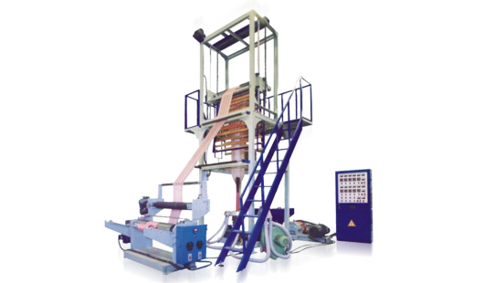 PE 2 Color Stripe Blown Film Machine