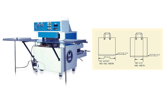 Semi-Automatic Loop Handle Bag Making Machine