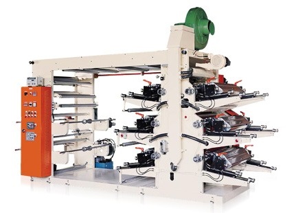Six Colour Flexographic Printing Machine