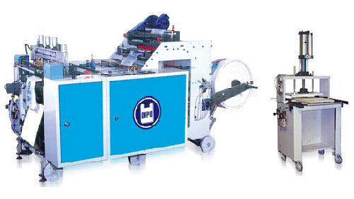 High Speed Pick-Up Bag Making Machine & Manual Punching 